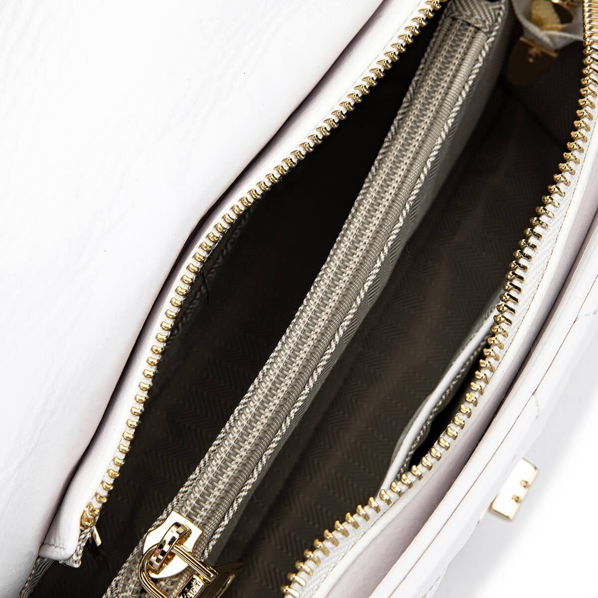 Tamer Tanca Kadın Vegan Beyaz Omuz Çanta