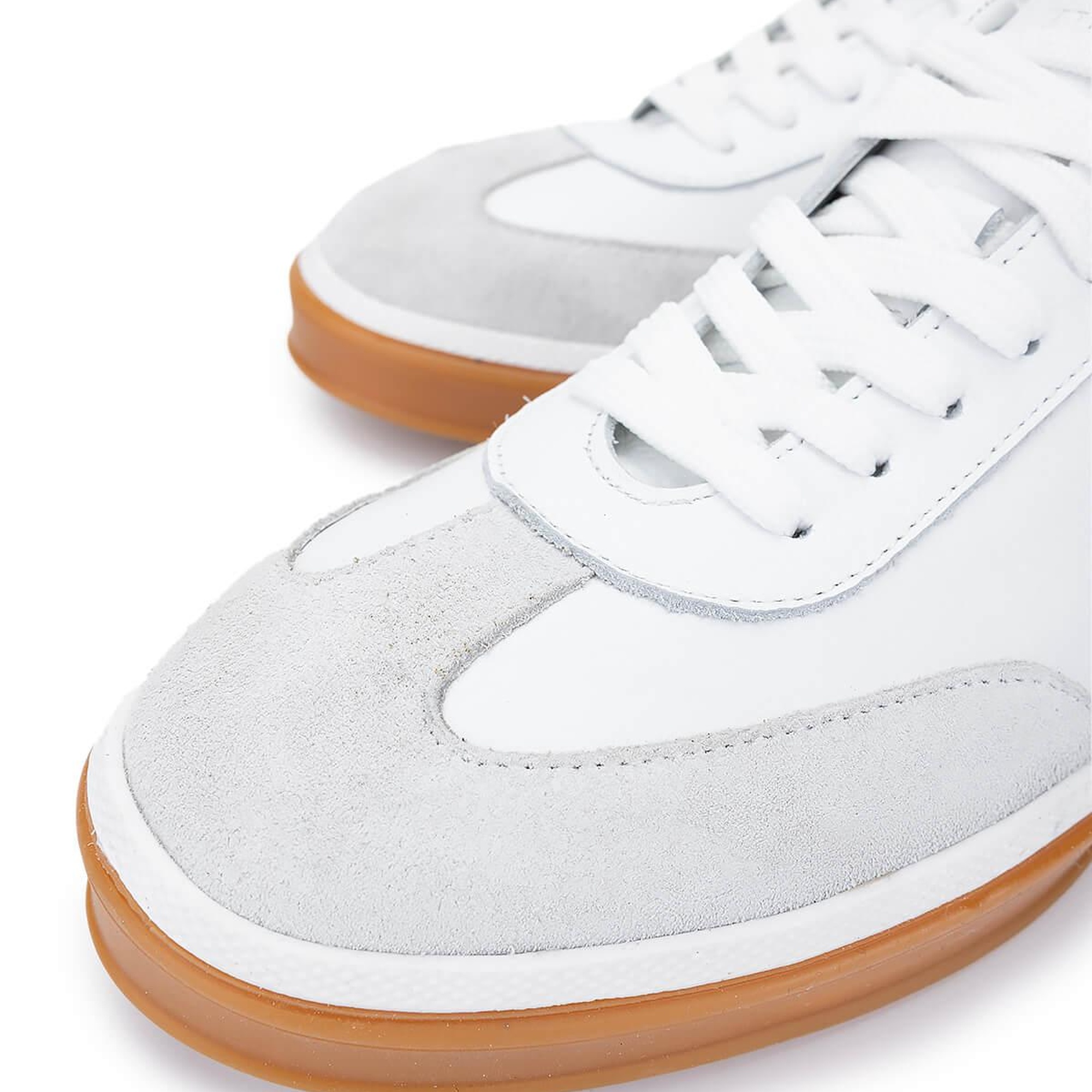 Tamer Tanca Erkek Hakiki Deri Beyaz Sneakers & Spor Ayakkabı