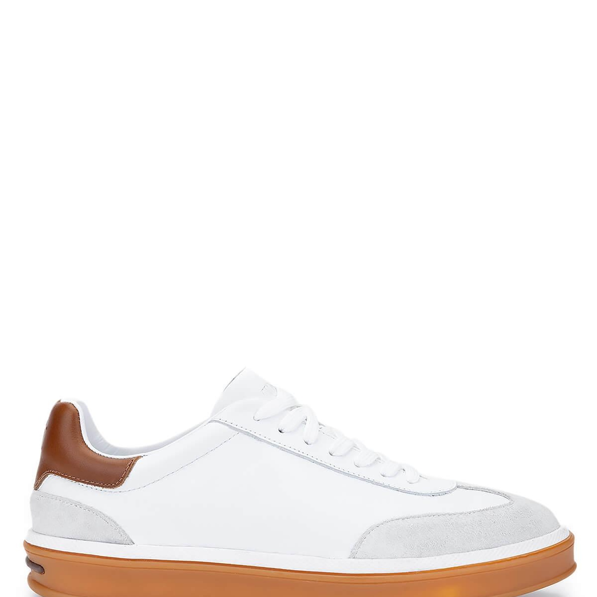 Tamer Tanca Erkek Hakiki Deri Beyaz Sneakers & Spor Ayakkabı