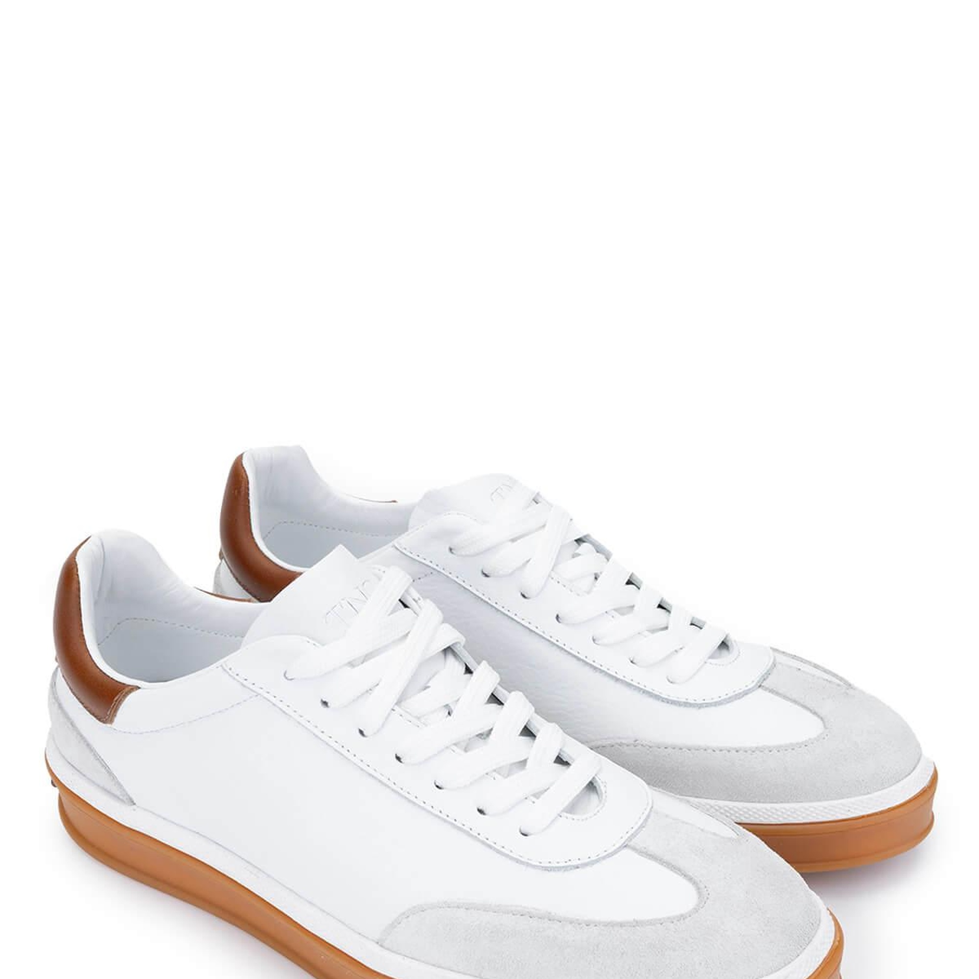 Tamer Tanca Erkek Hakiki Deri Beyaz Sneakers & Spor Ayakkabı