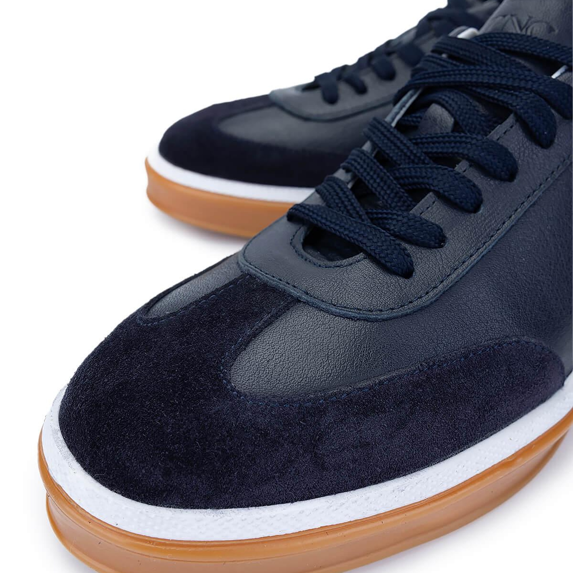 Tamer Tanca Erkek Hakiki Deri Lacivert Sneakers & Spor Ayakkabı