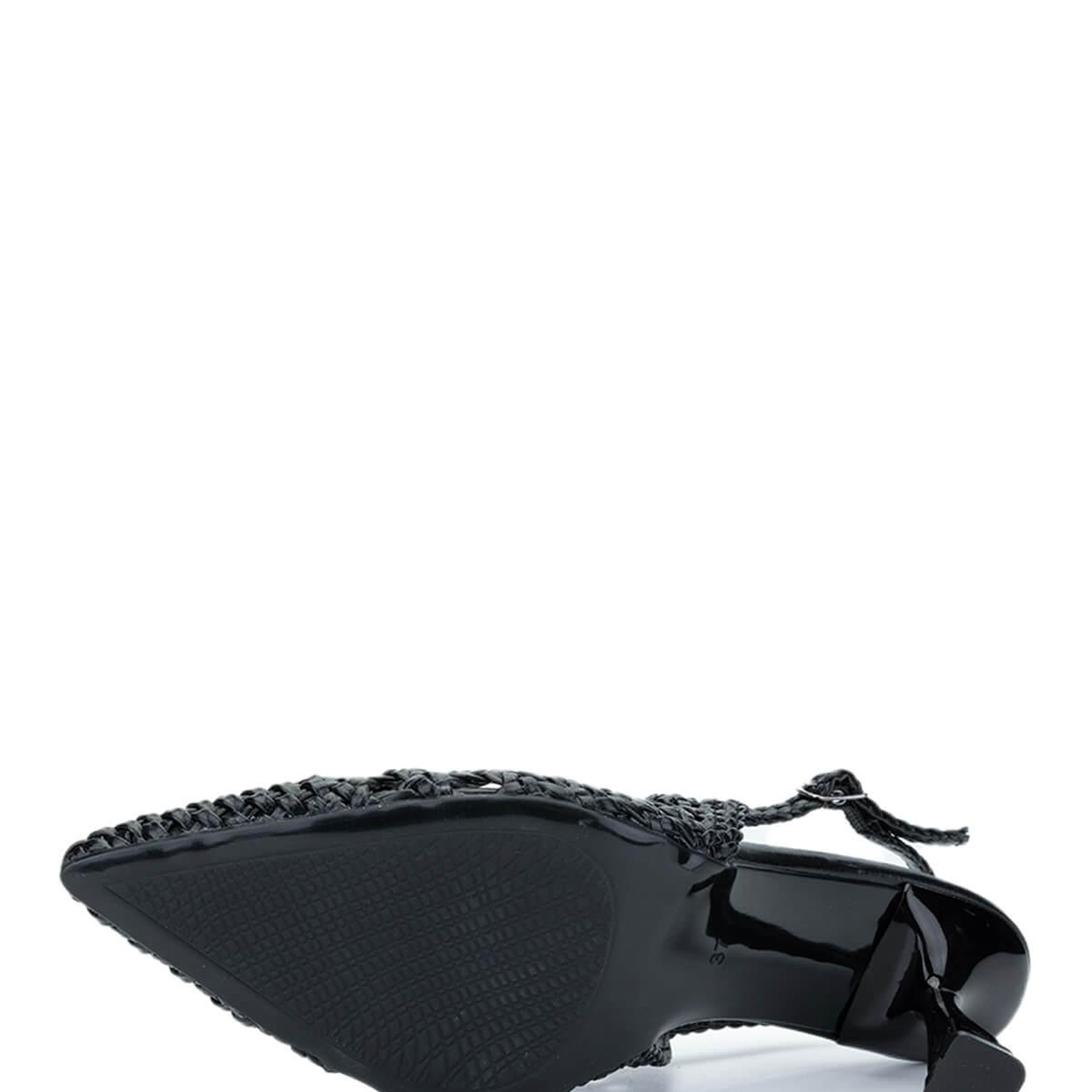 Tamer Tanca Kadın Vegan Siyah Topuklu Ayakkabı