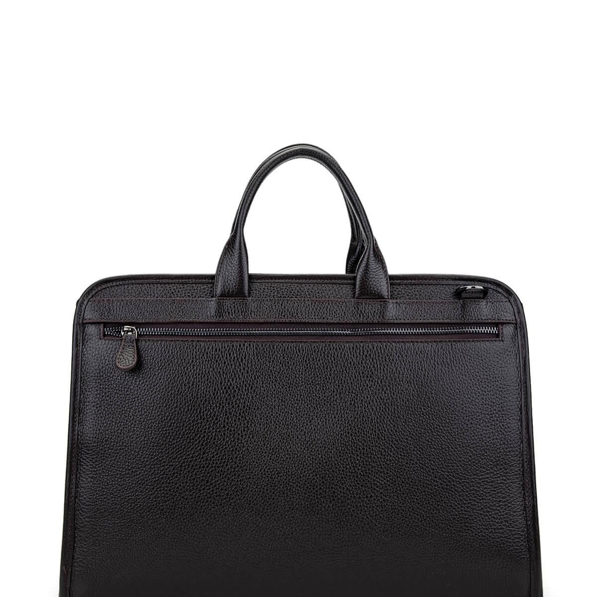 Tamer Tanca Erkek Hakiki Deri Kahverengi Evrak Çantası