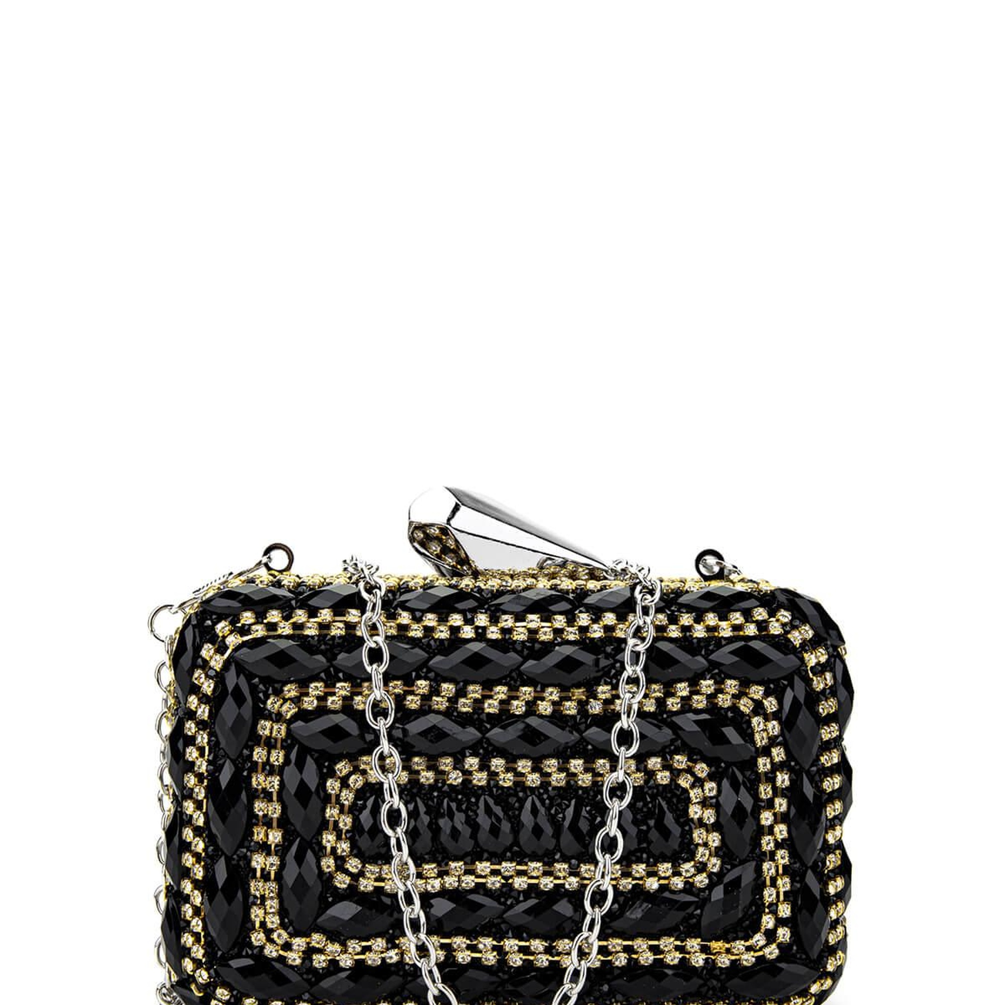 Tamer Tanca Kadın Vegan Siyah Abiye Çanta