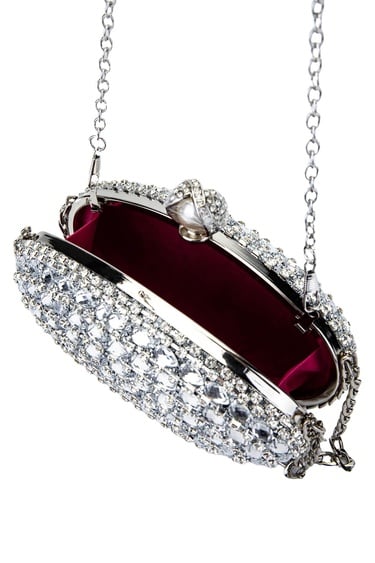  Tamer Tanca Kadın Vegan Gri Abiye Çanta