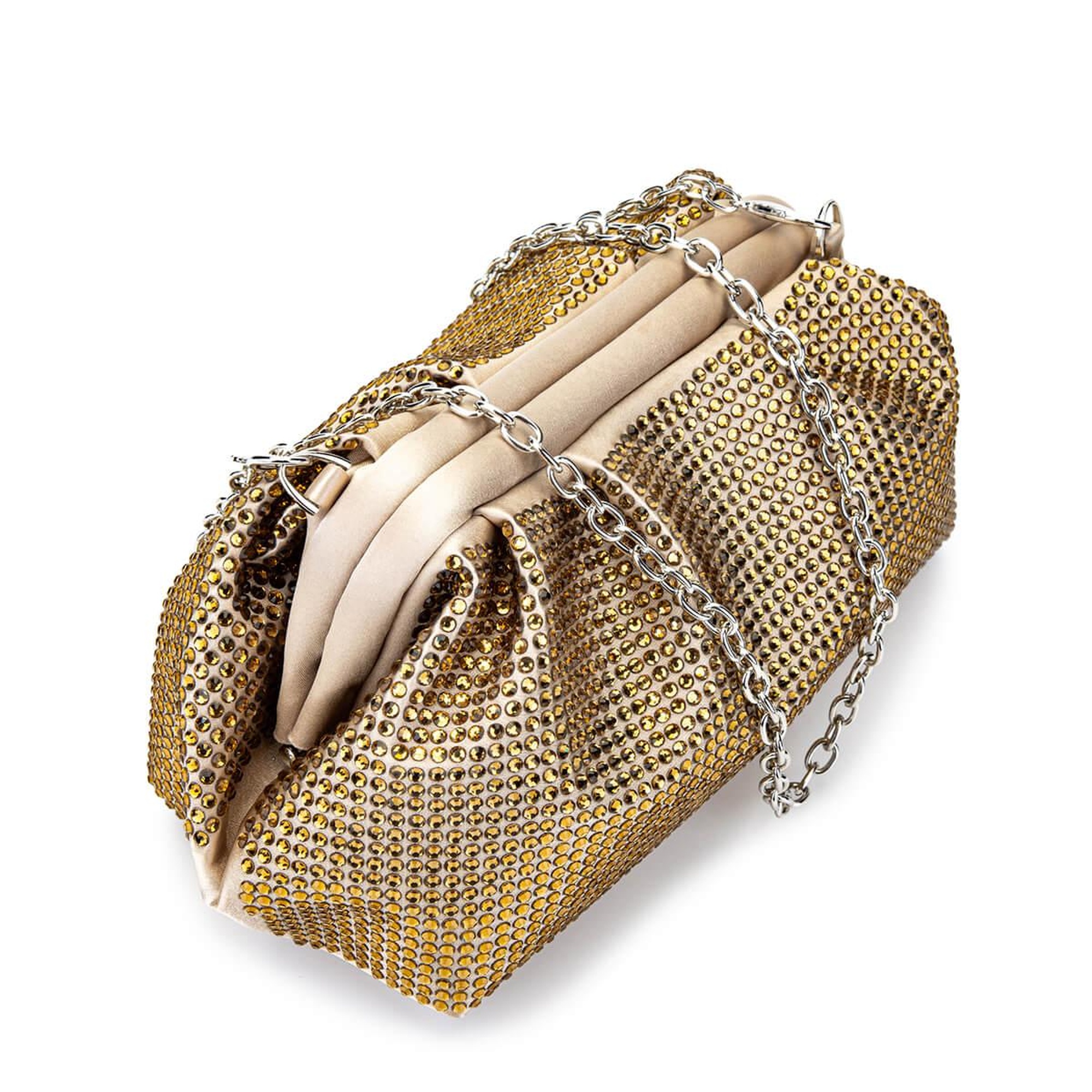 Tamer Tanca Kadın Vegan Sarı Abiye Çanta