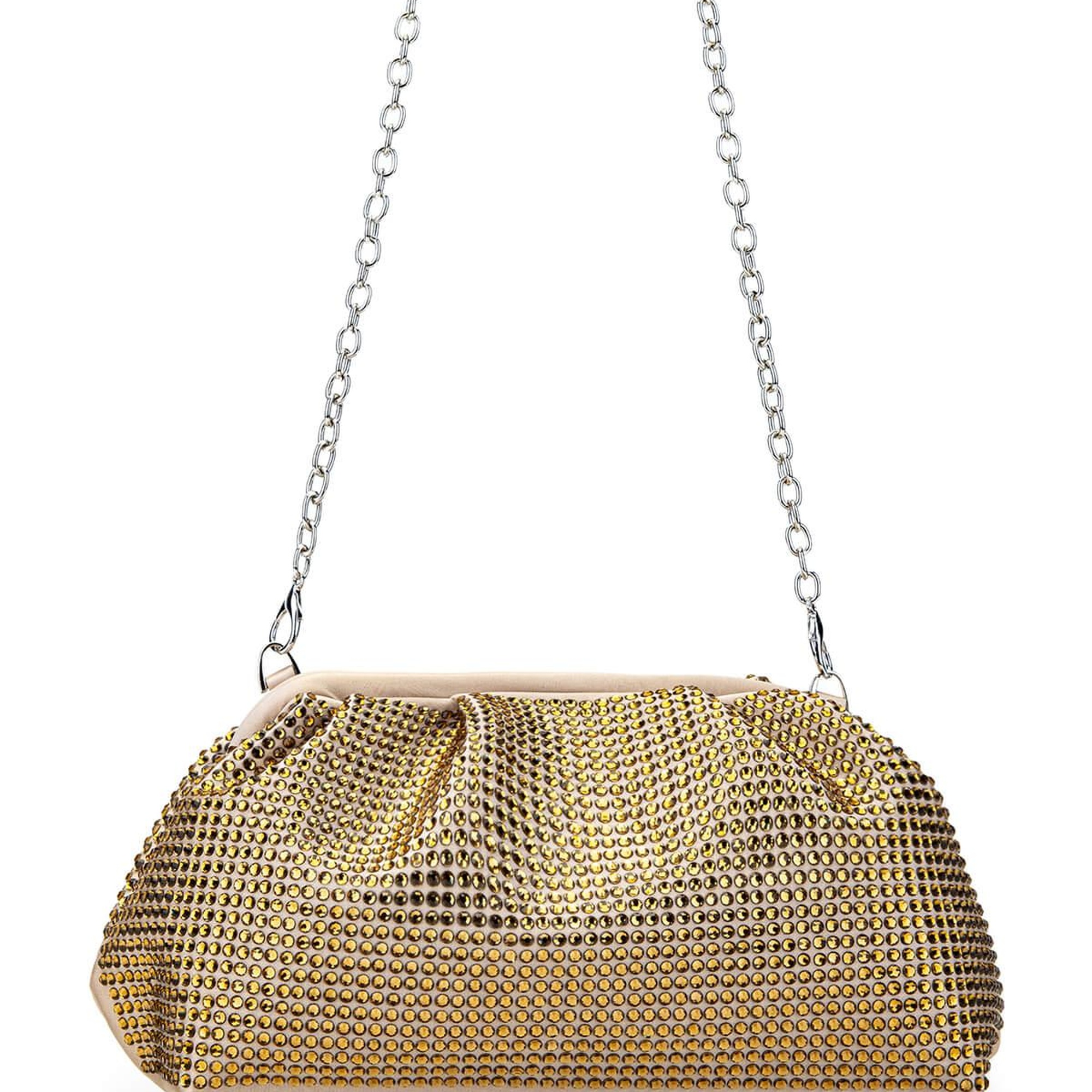 Tamer Tanca Kadın Vegan Sarı Abiye Çanta