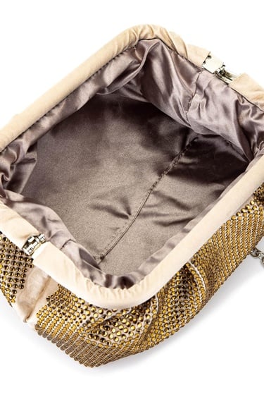  Tamer Tanca Kadın Vegan Sarı Abiye Çanta