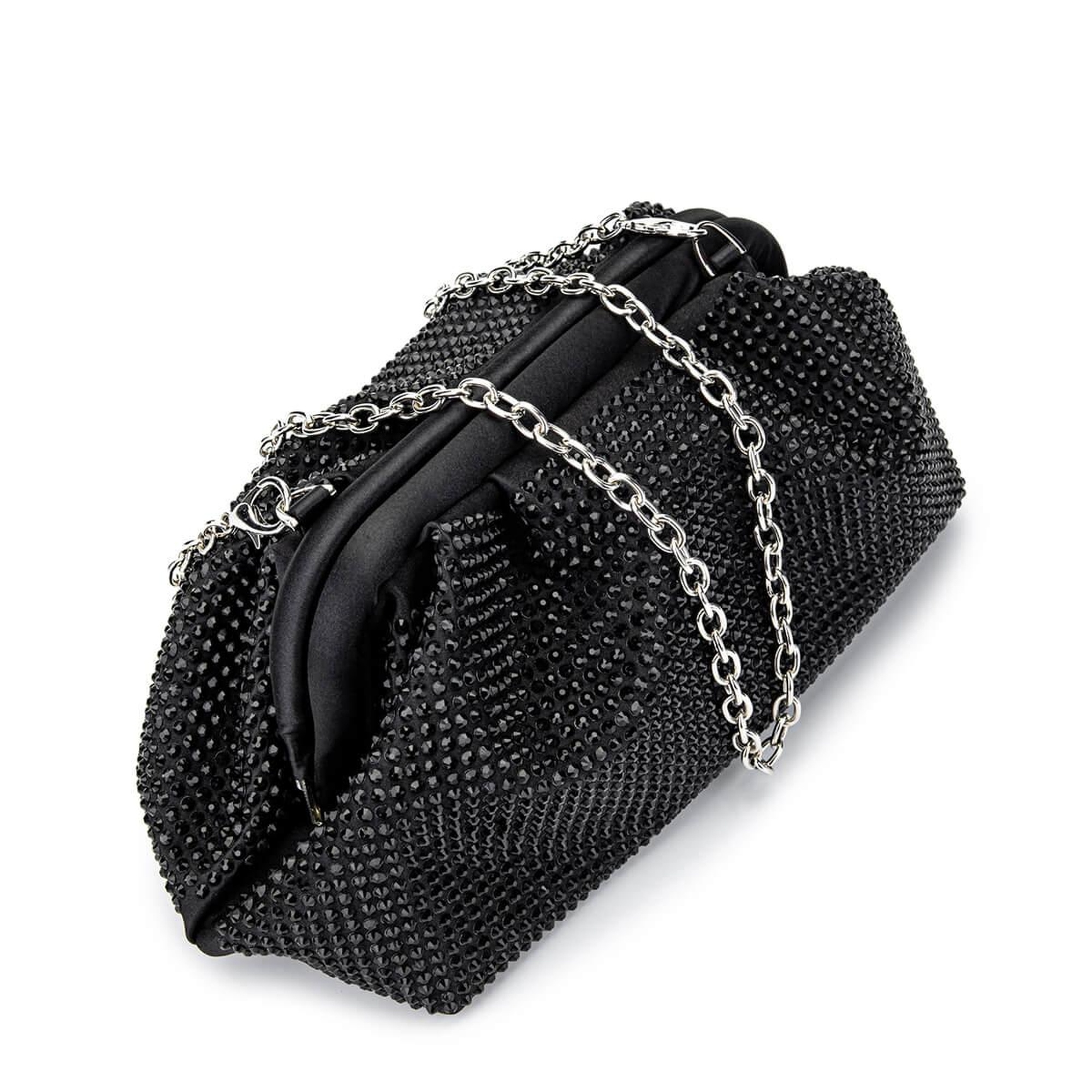 Tamer Tanca Kadın Vegan Siyah Abiye Çanta