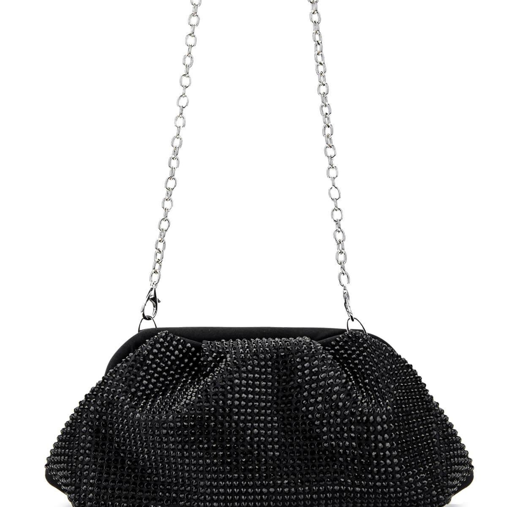 Tamer Tanca Kadın Vegan Siyah Abiye Çanta