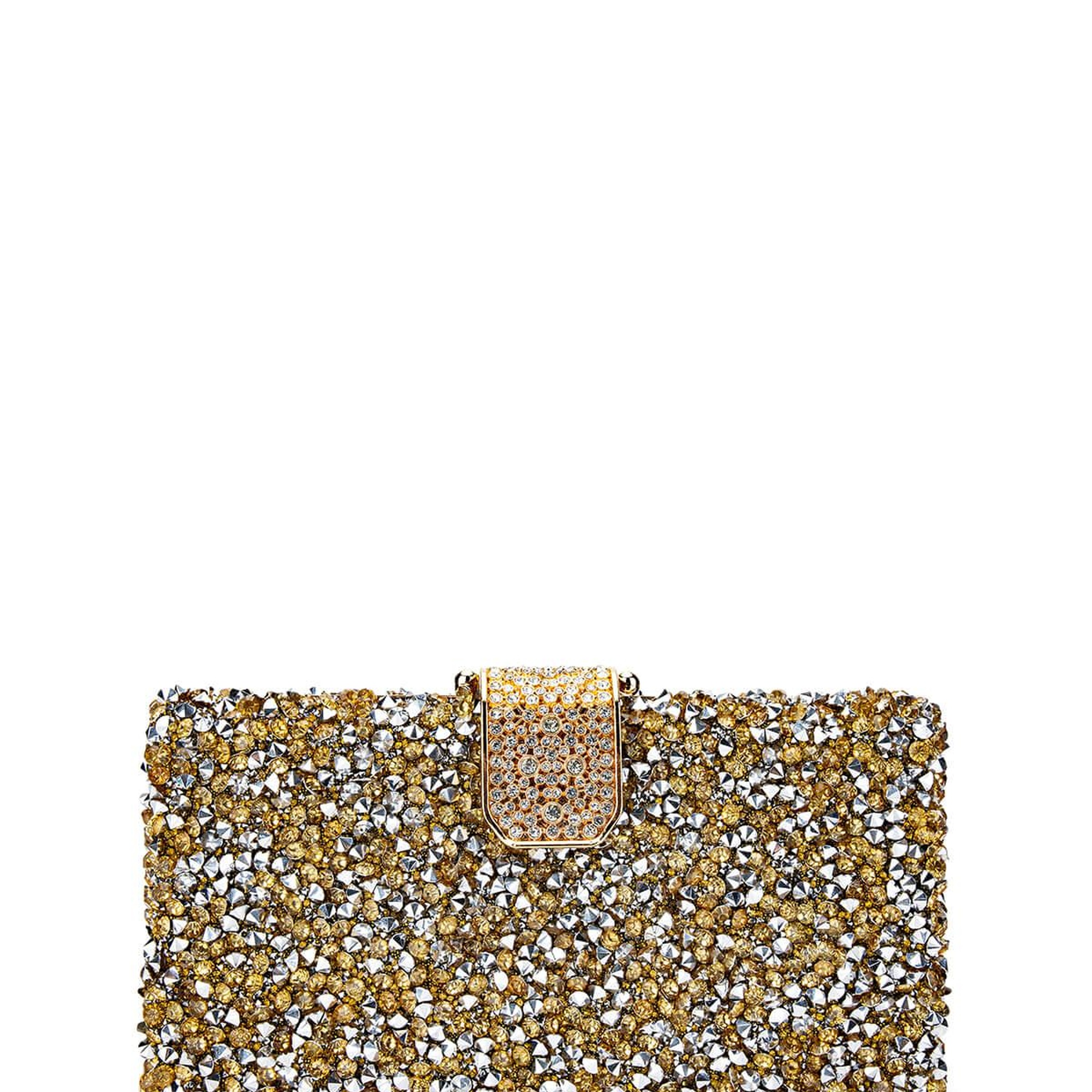 Tamer Tanca Kadın Vegan Altın Abiye Çanta