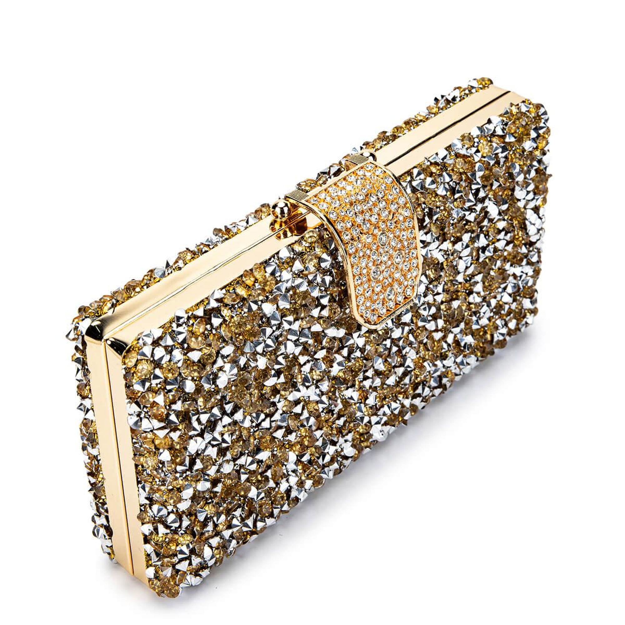 Tamer Tanca Kadın Vegan Altın Abiye Çanta