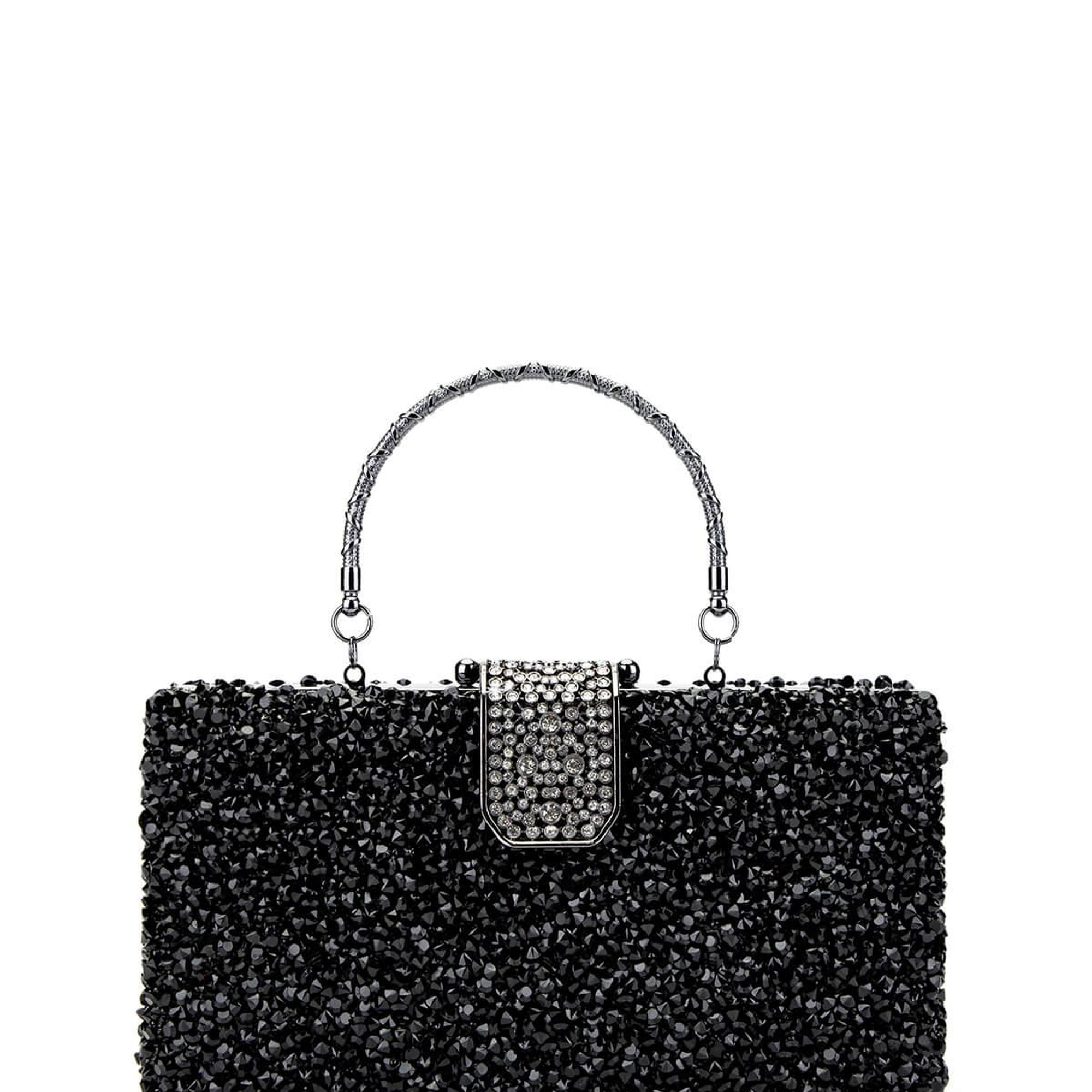 Tamer Tanca Kadın Vegan Siyah Abiye Çanta