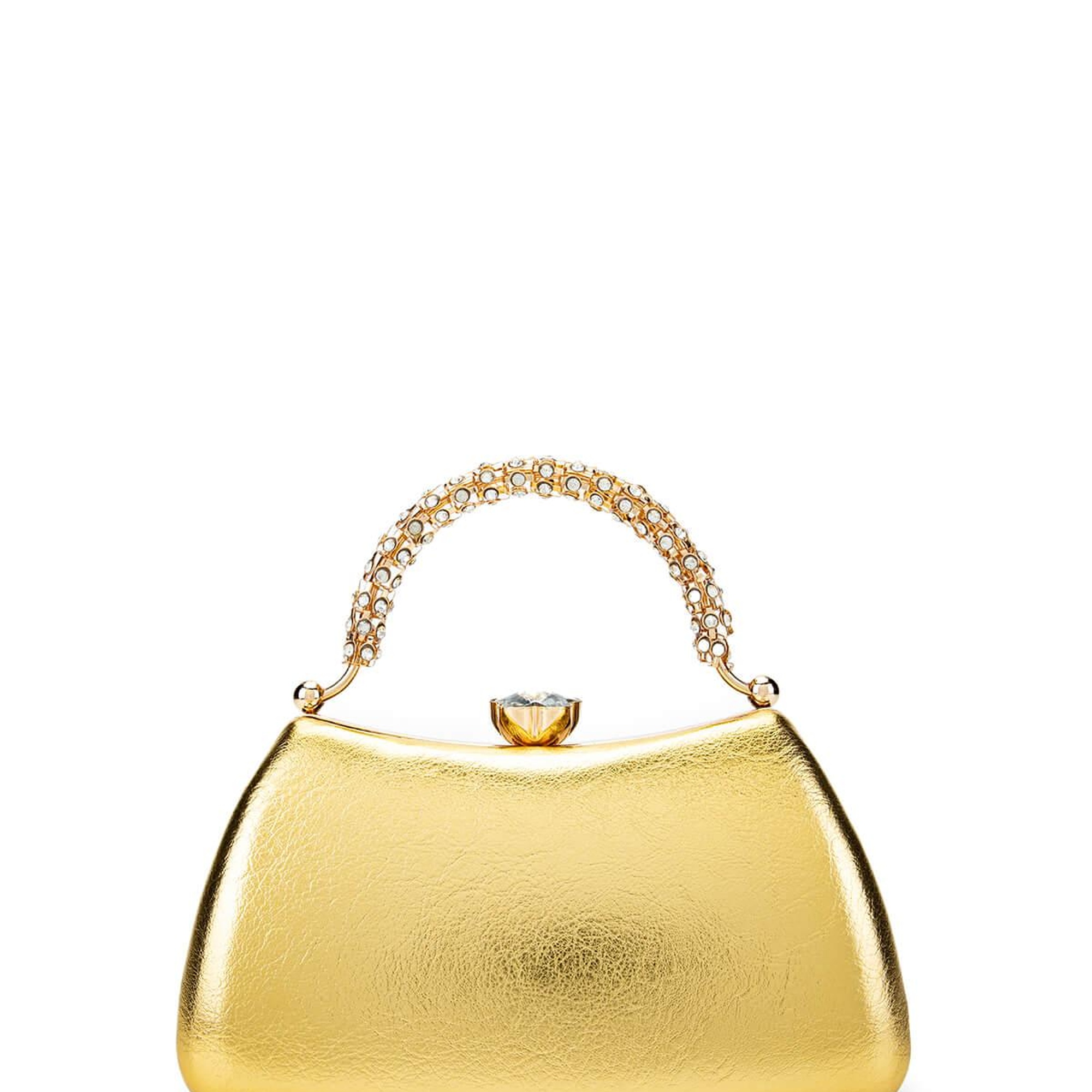 Tamer Tanca Kadın Vegan Altın Abiye Çanta