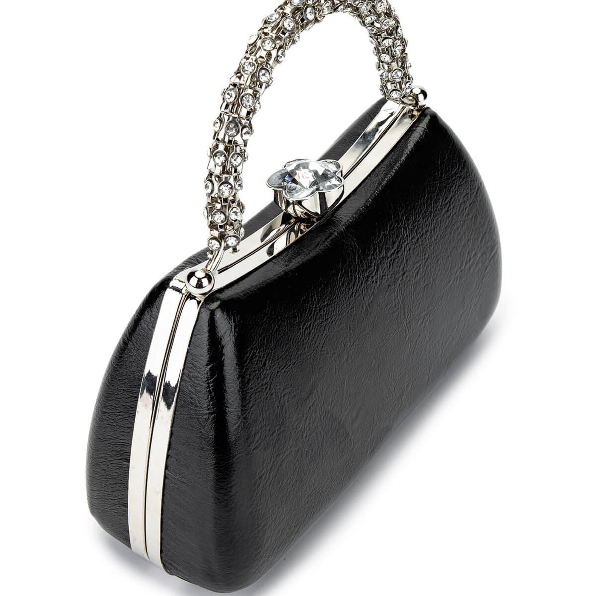 Tamer Tanca Kadın Vegan Siyah Abiye Çanta