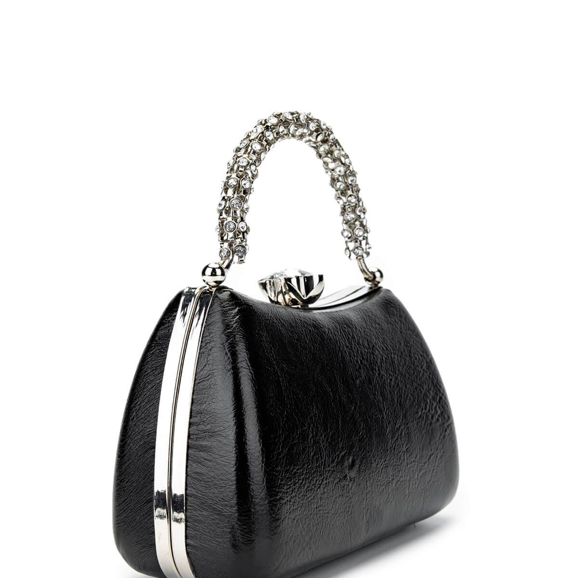 Tamer Tanca Kadın Vegan Siyah Abiye Çanta