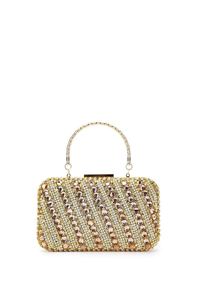  Tamer Tanca Kadın Vegan Gold Abiye Çanta