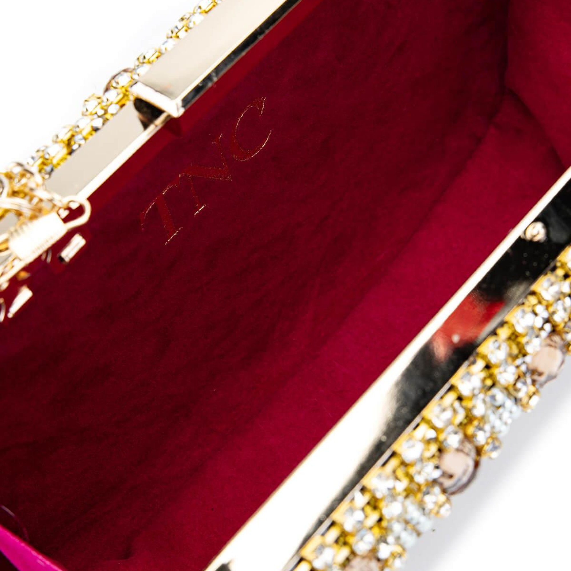 Tamer Tanca Kadın Vegan Gold Abiye Çanta