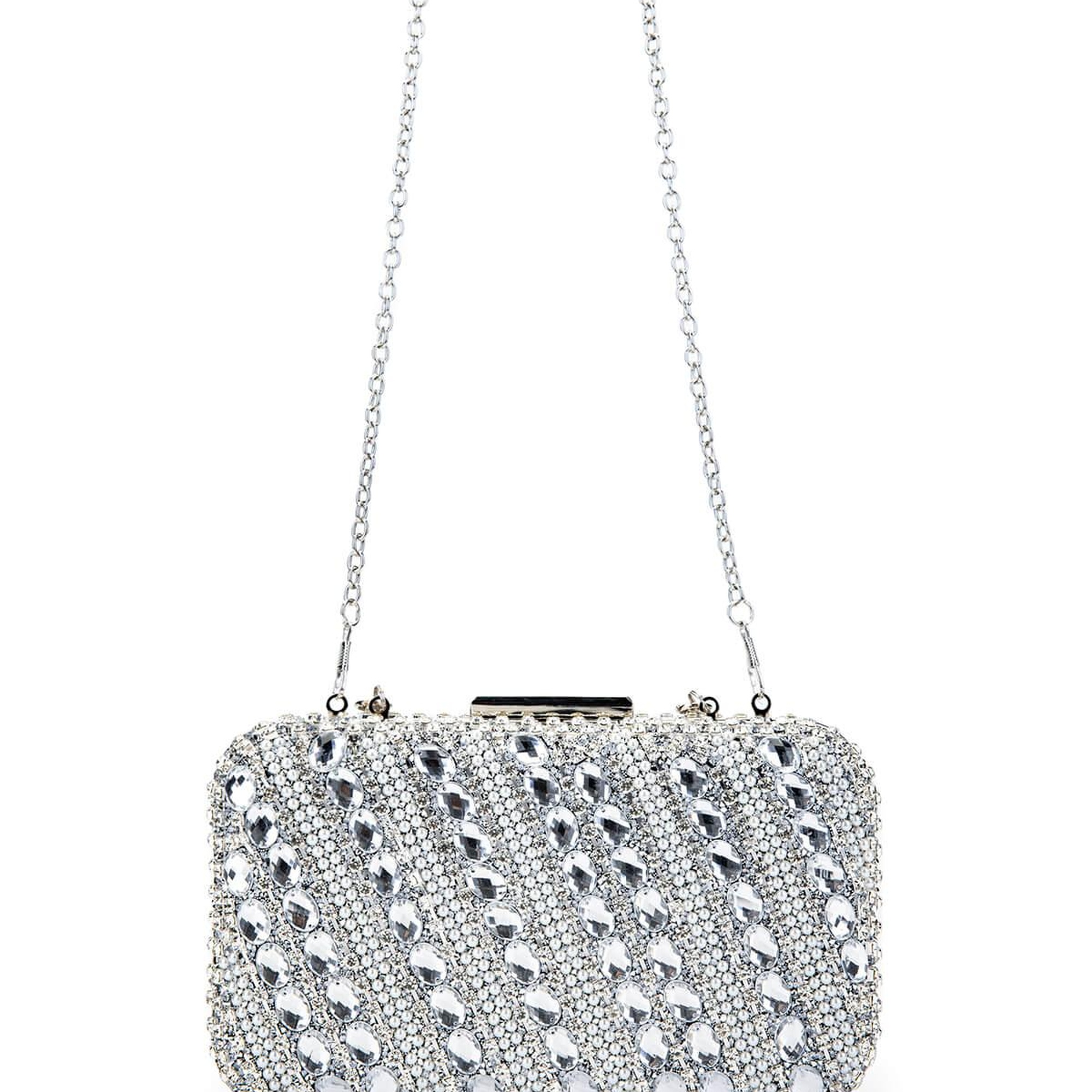 Tamer Tanca Kadın Vegan Gri Abiye Çanta