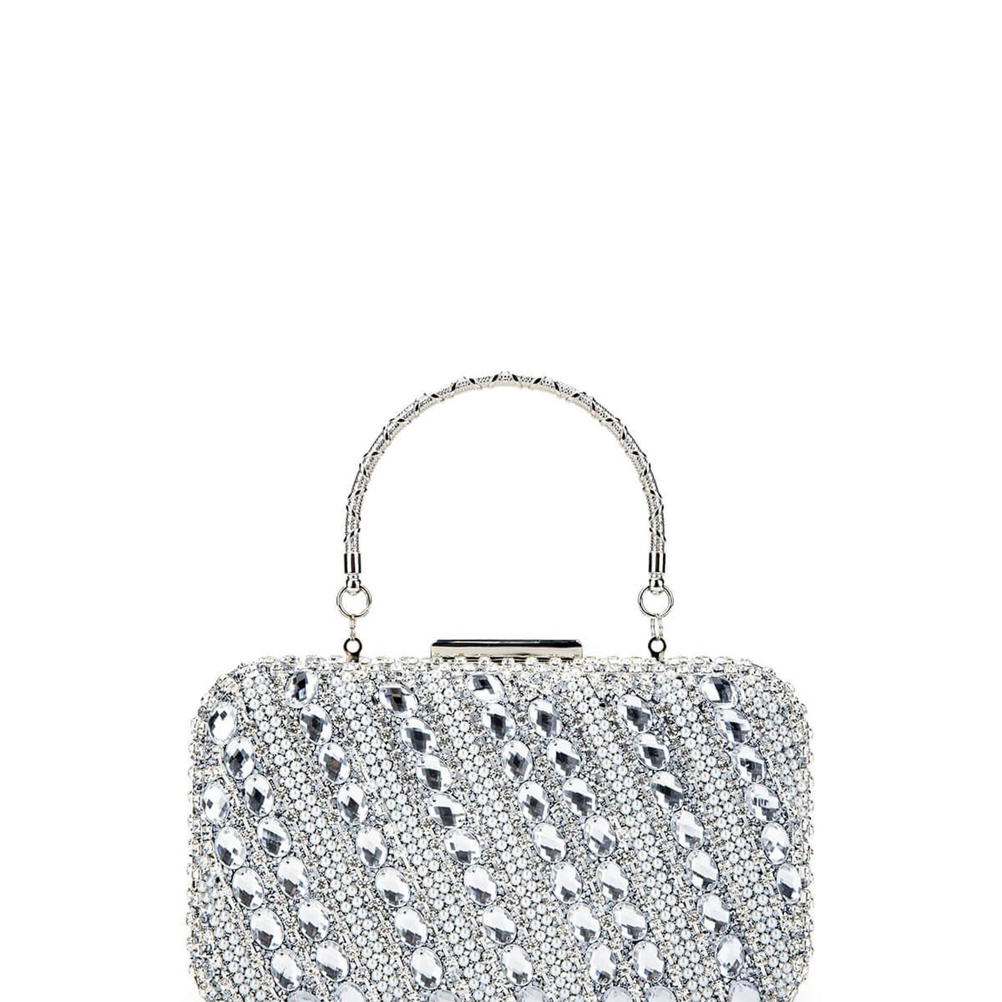 Tamer Tanca Kadın Vegan Gri Abiye Çanta