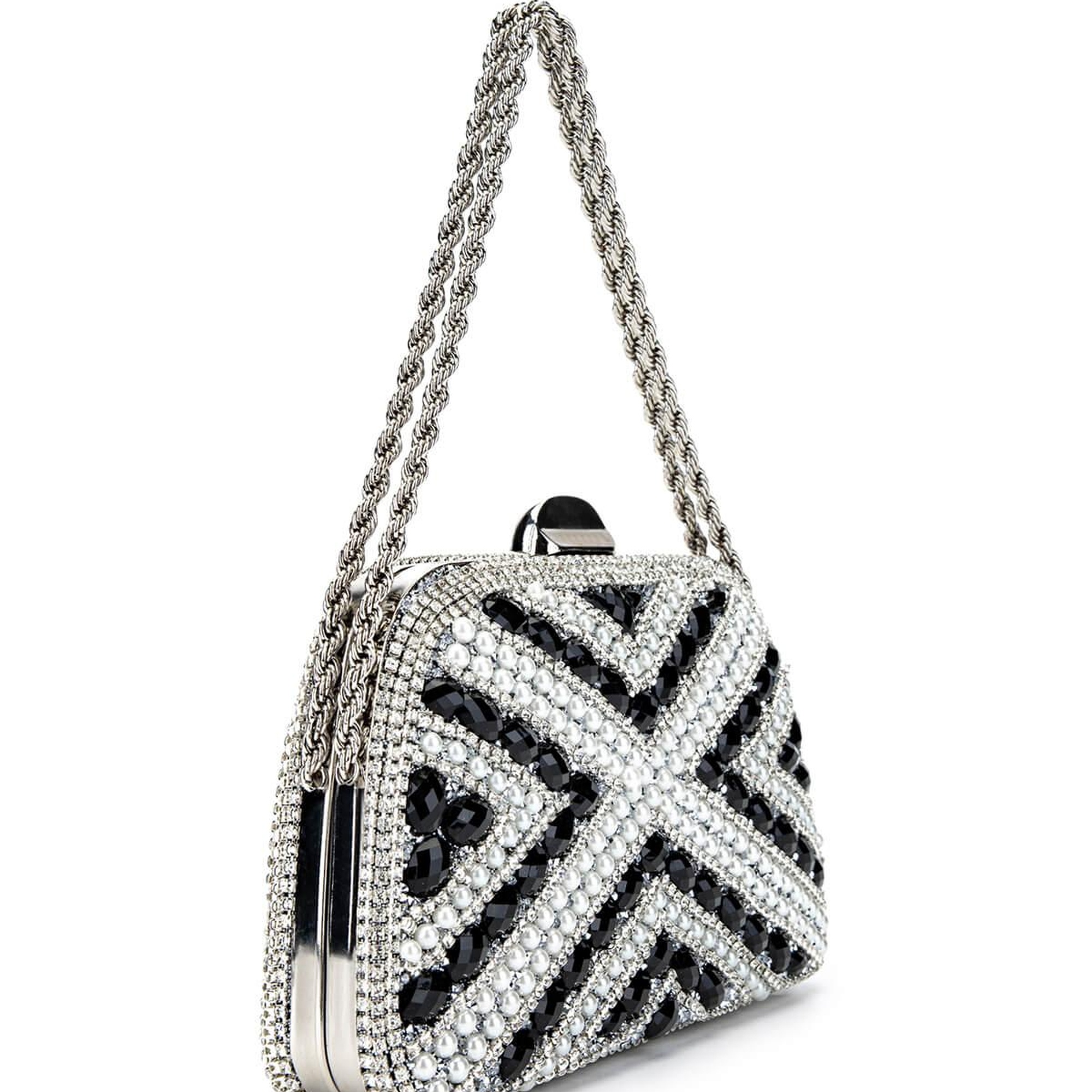 Tamer Tanca Kadın Vegan Siyah Abiye Çanta