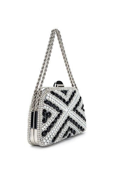  Tamer Tanca Kadın Vegan Siyah Abiye Çanta