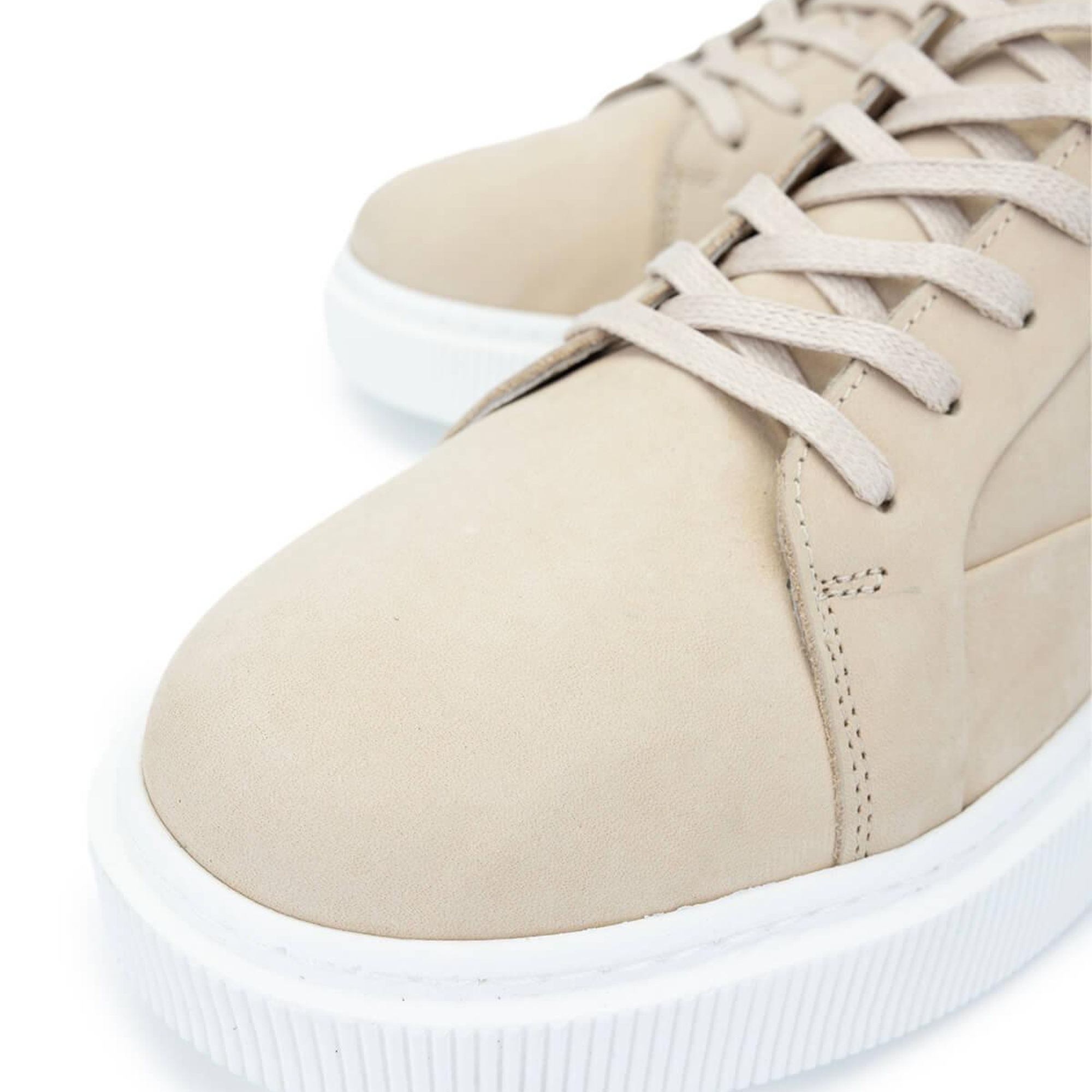 Tamer Tanca Erkek Hakiki Deri Bej Sneakers & Spor Ayakkabı