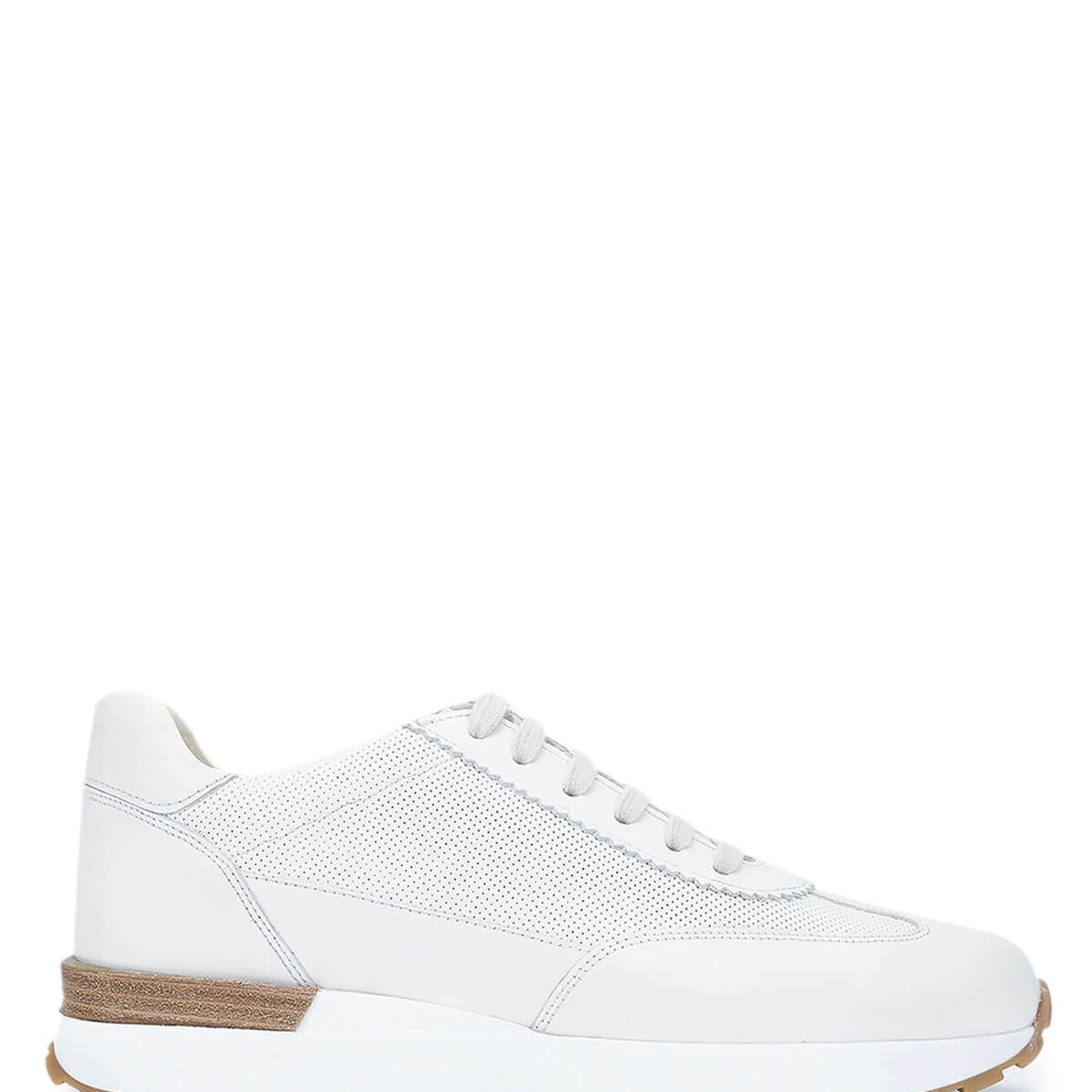 Tamer Tanca Erkek Hakiki Deri Beyaz Sneakers & Spor Ayakkabı