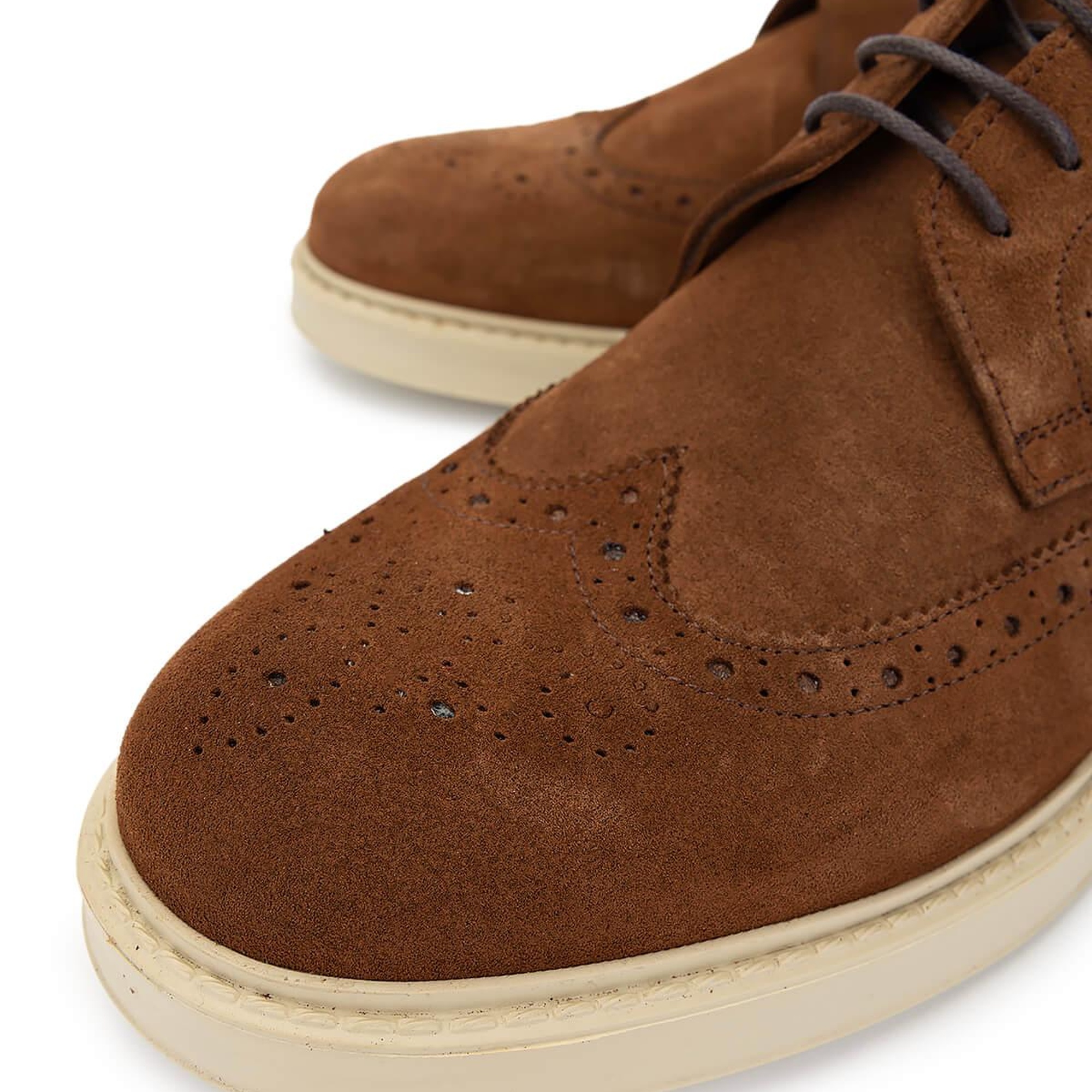 Tamer Tanca Erkek Hakiki Deri Kahverengi Casual Ayakkabı