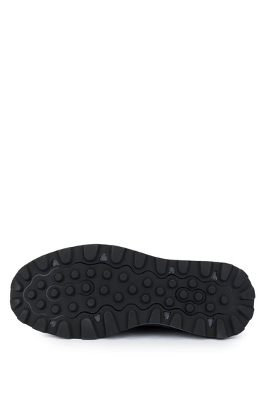  Tamer Tanca Erkek Hakiki Deri Siyah Sneakers & Spor Ayakkabı