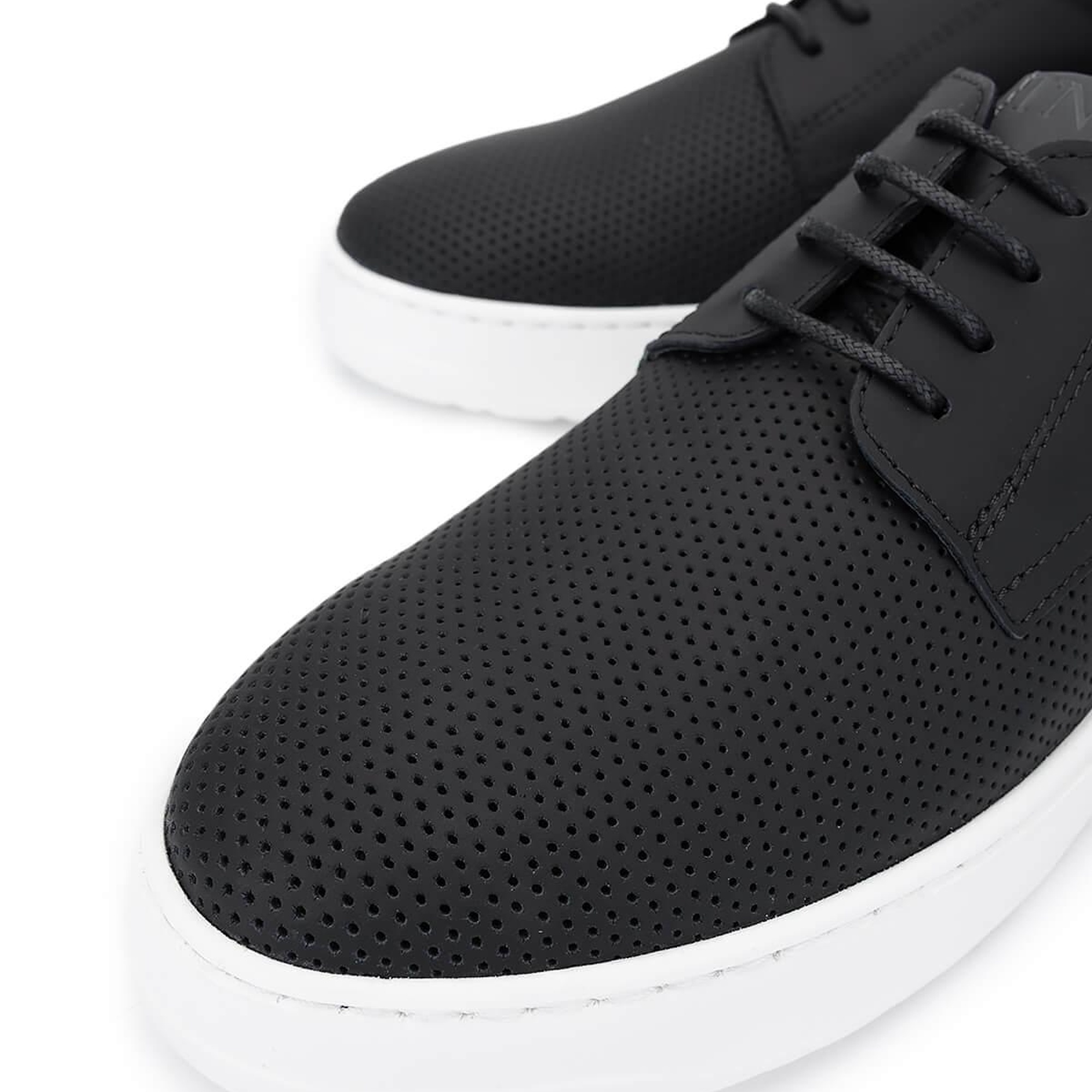 Tamer Tanca Erkek Hakiki Deri Siyah Casual Ayakkabı