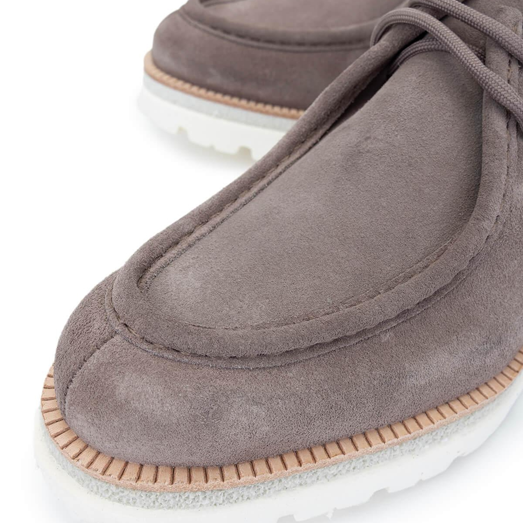 Tamer Tanca Erkek Hakiki Deri Taupe Süet Casual Ayakkabı