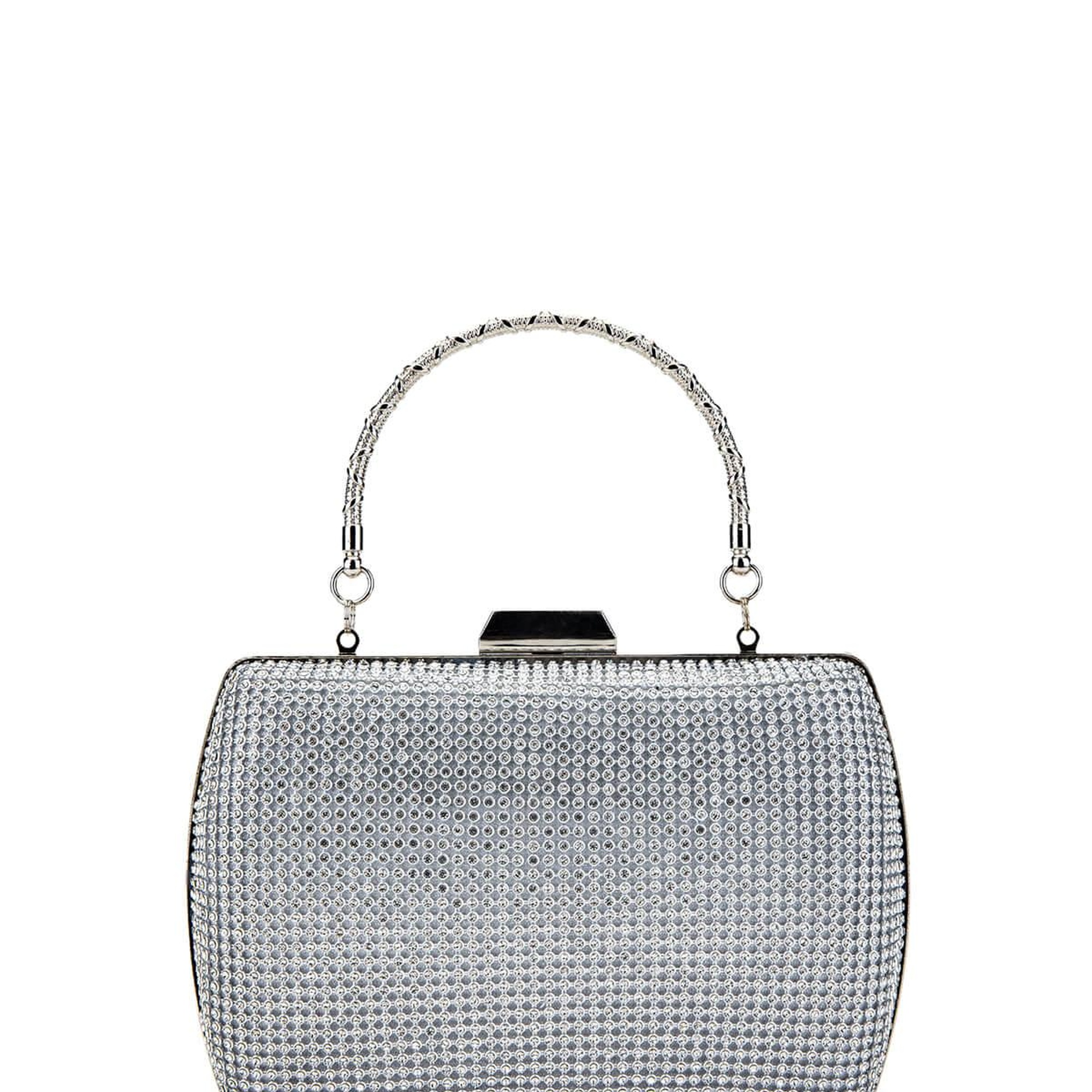 Tamer Tanca Kadın Vegan Gri Abiye Çanta