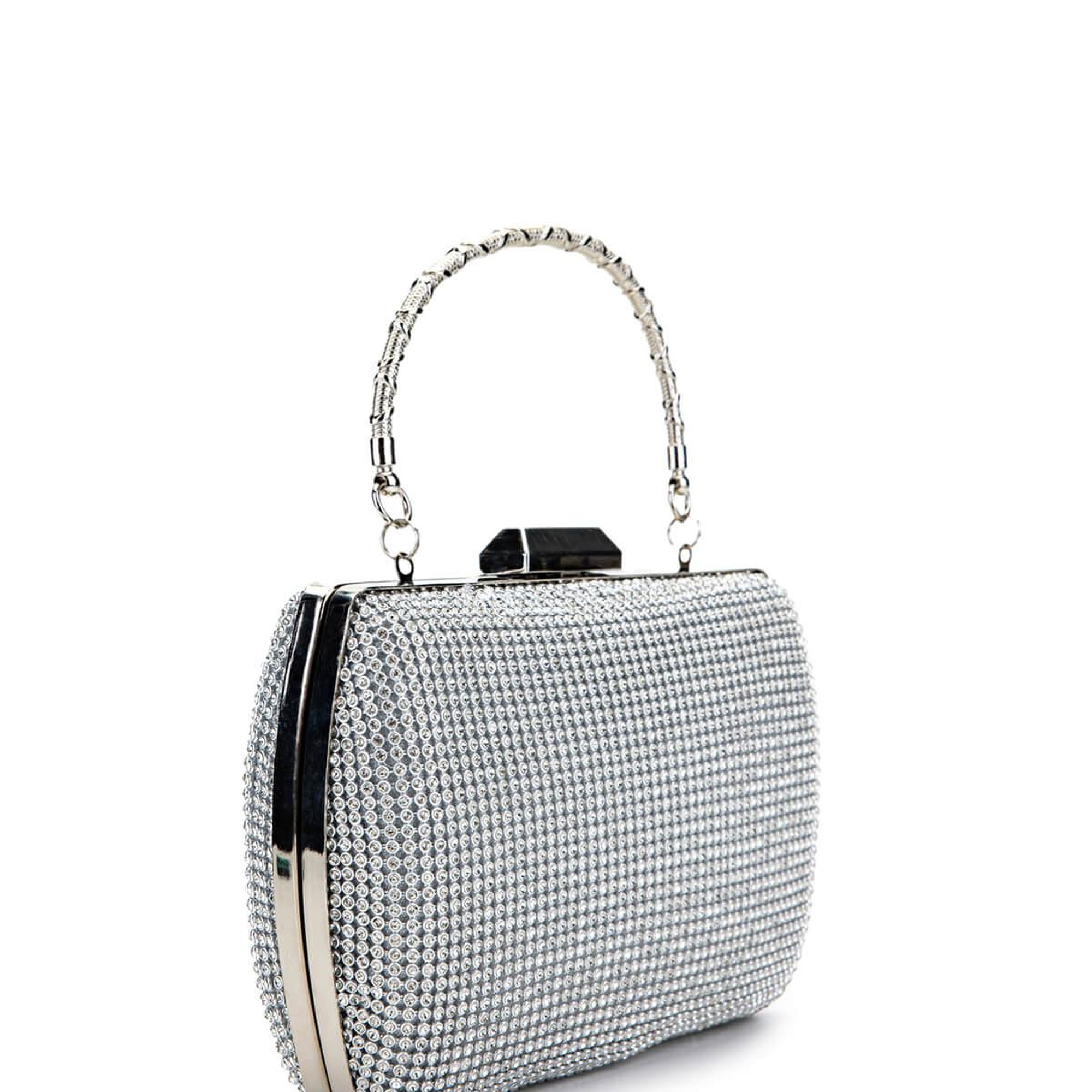 Tamer Tanca Kadın Vegan Gri Abiye Çanta