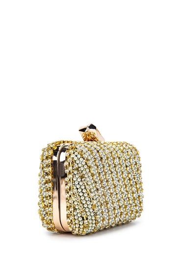  Tamer Tanca Kadın Vegan Altın Abiye Çanta