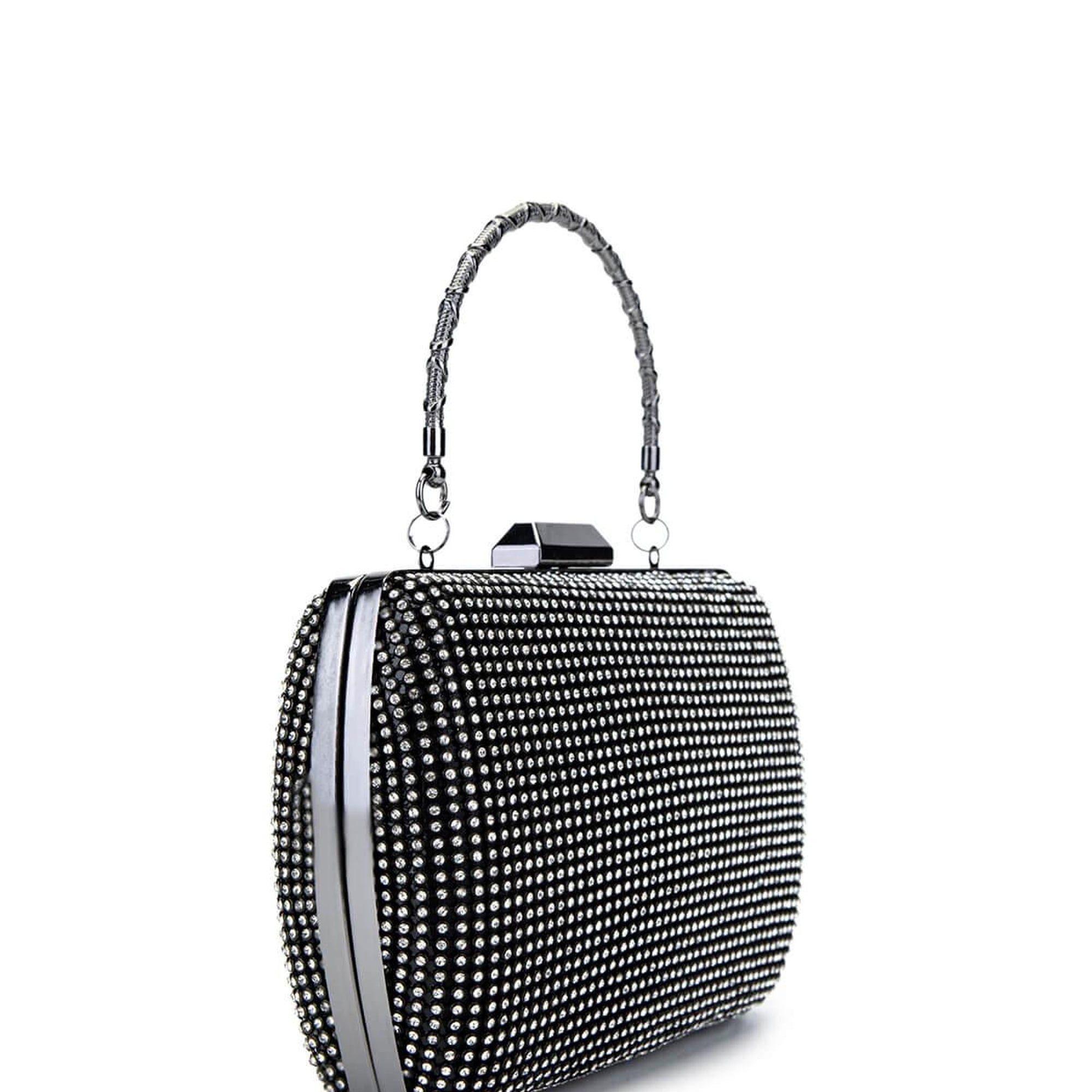 Tamer Tanca Kadın Vegan Siyah Abiye Çanta