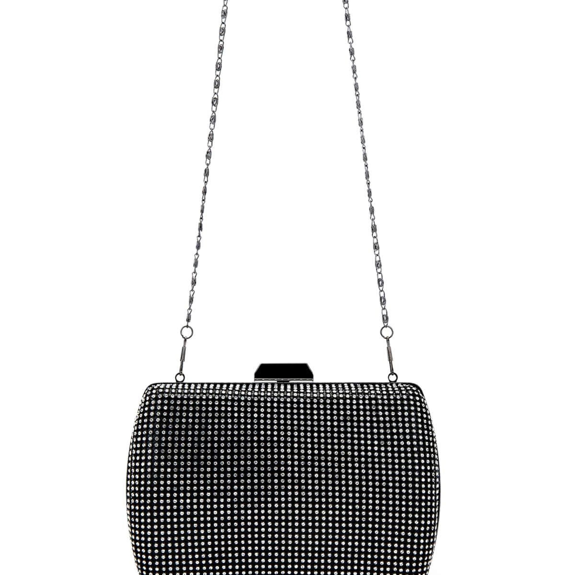 Tamer Tanca Kadın Vegan Siyah Abiye Çanta