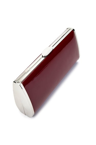  Tamer Tanca Kadın Vegan Bordo Rugan Abiye Çanta