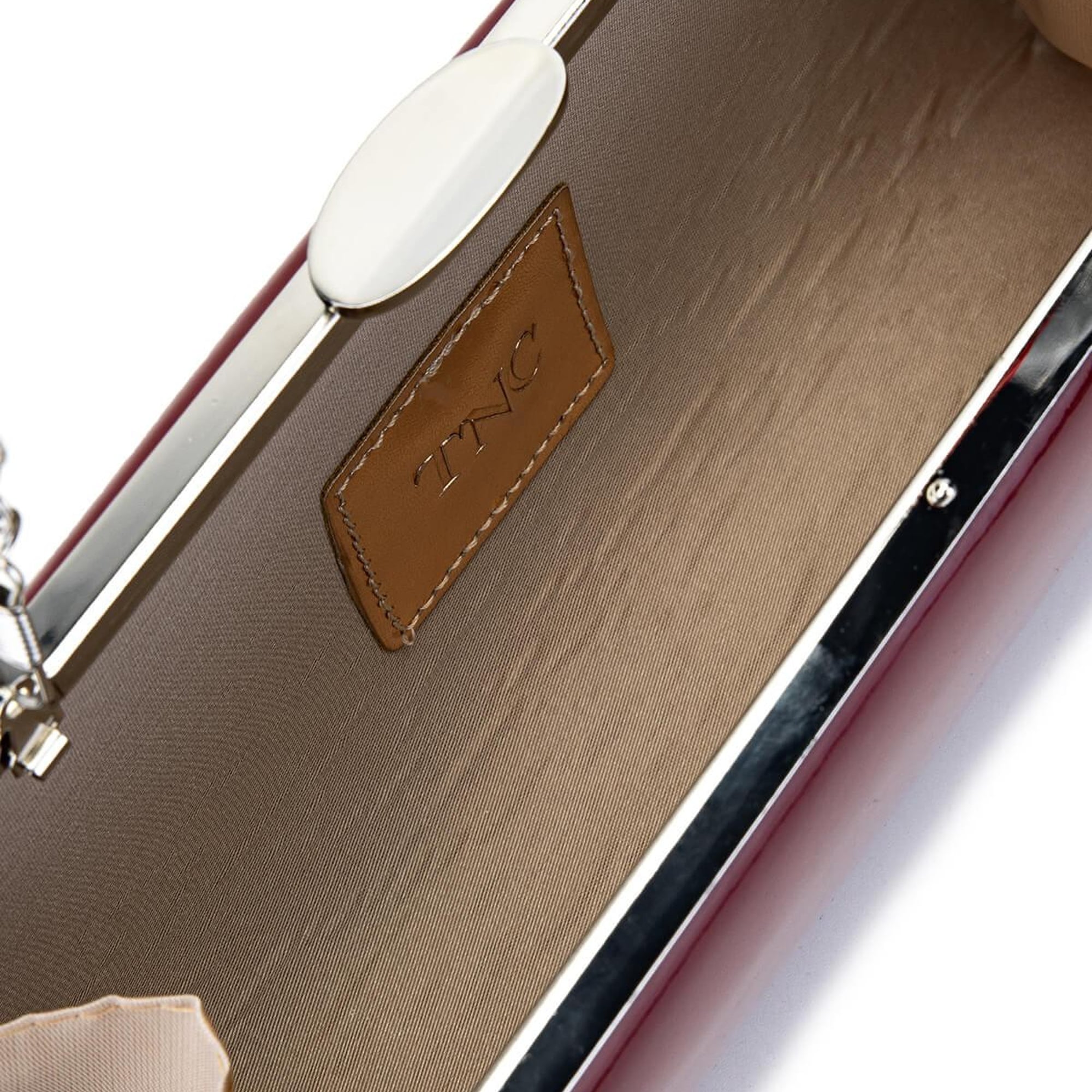 Tamer Tanca Kadın Vegan Bordo Rugan Abiye Çanta