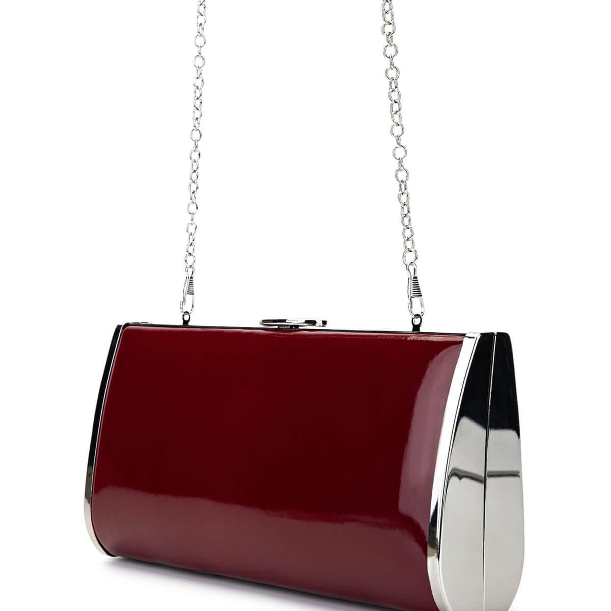 Tamer Tanca Kadın Vegan Bordo Rugan Abiye Çanta