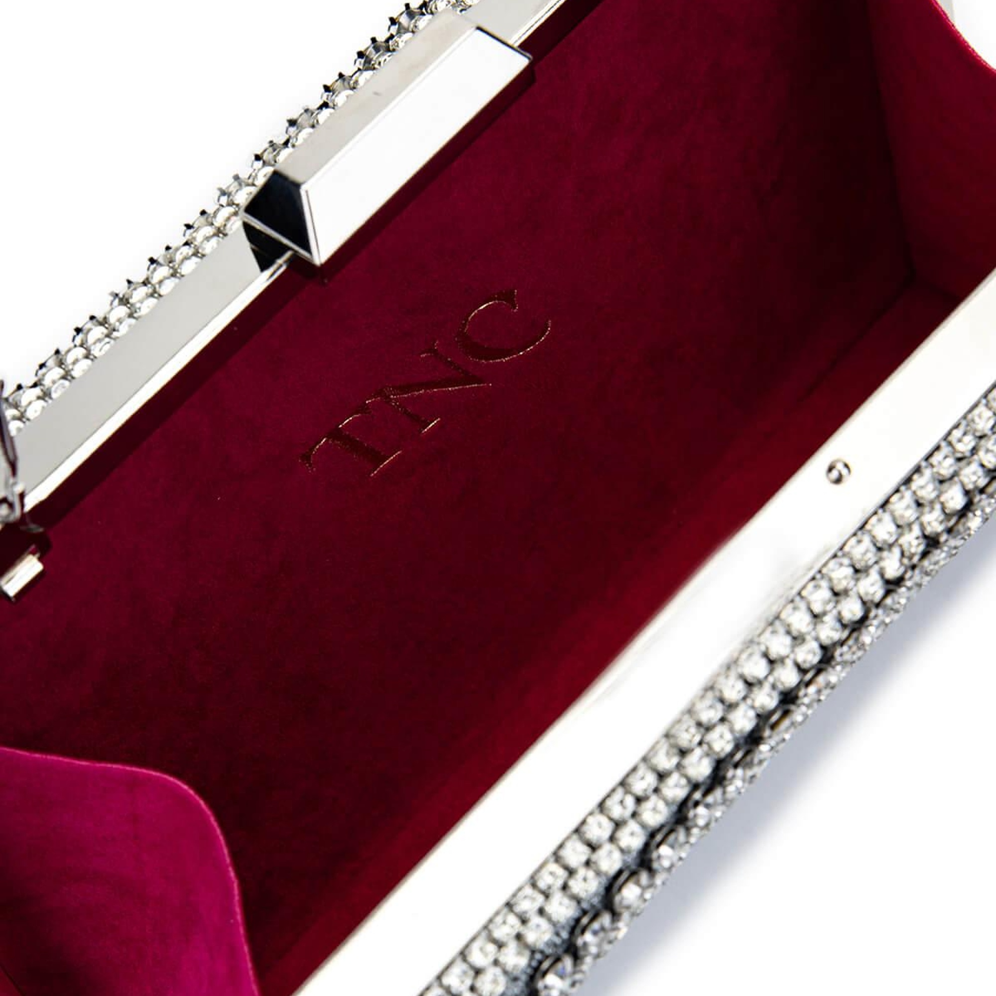 Tamer Tanca Kadın Vegan Gri Abiye Çanta