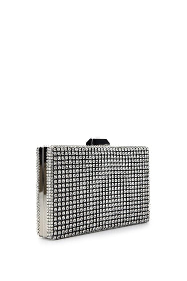  Tamer Tanca Kadın Vegan Gri Abiye Çanta