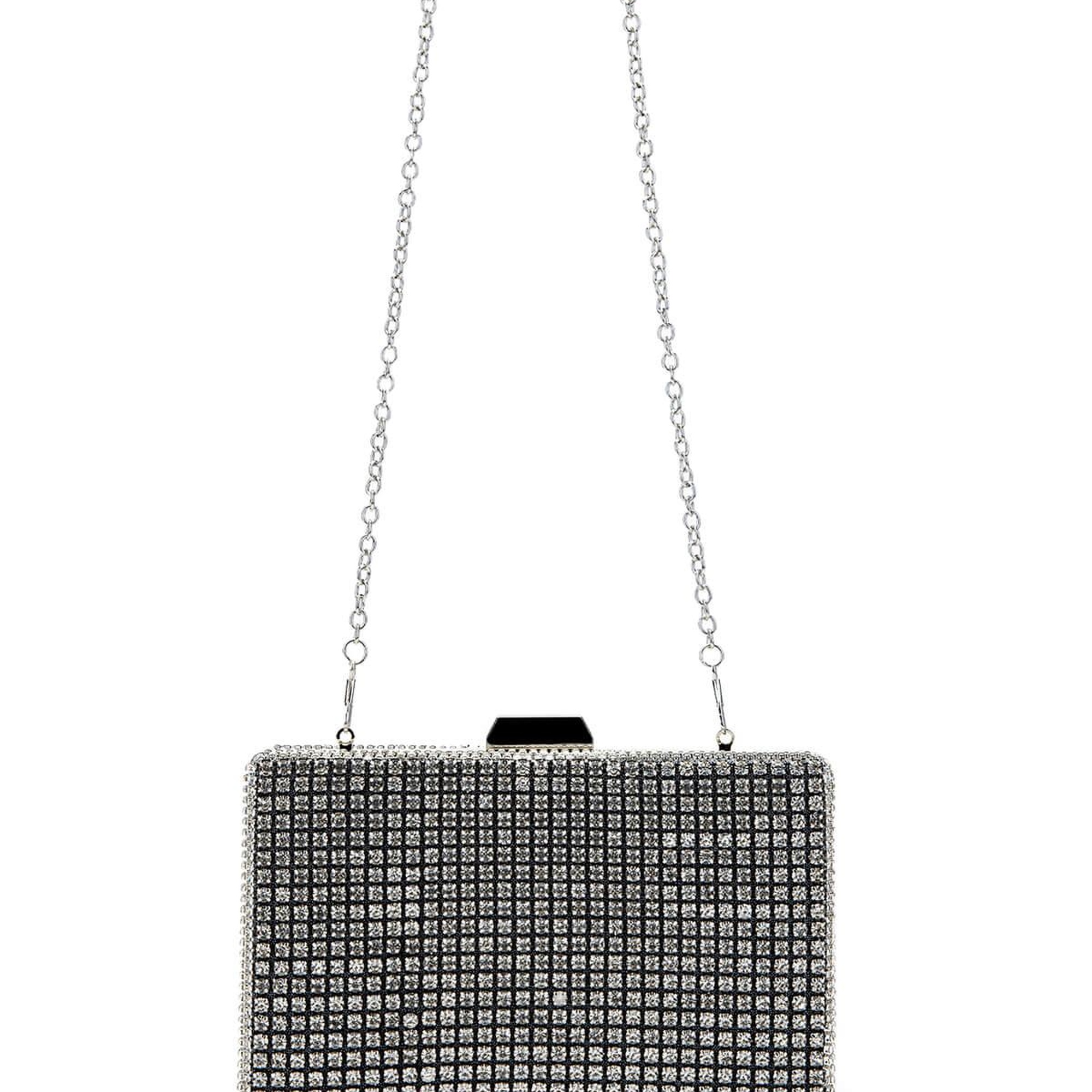 Tamer Tanca Kadın Vegan Gri Abiye Çanta