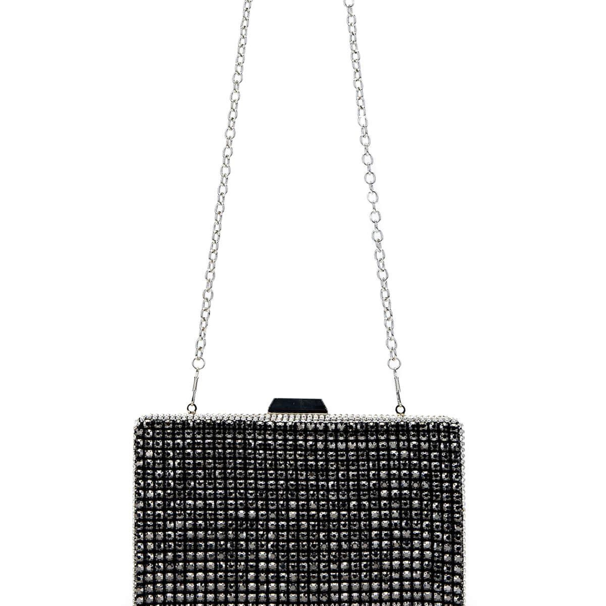 Tamer Tanca Kadın Vegan Siyah Abiye Çanta