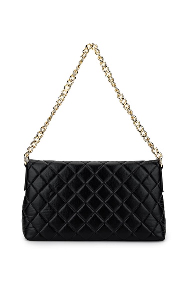  Tamer Tanca Kadın Vegan Siyah Omuz Çanta