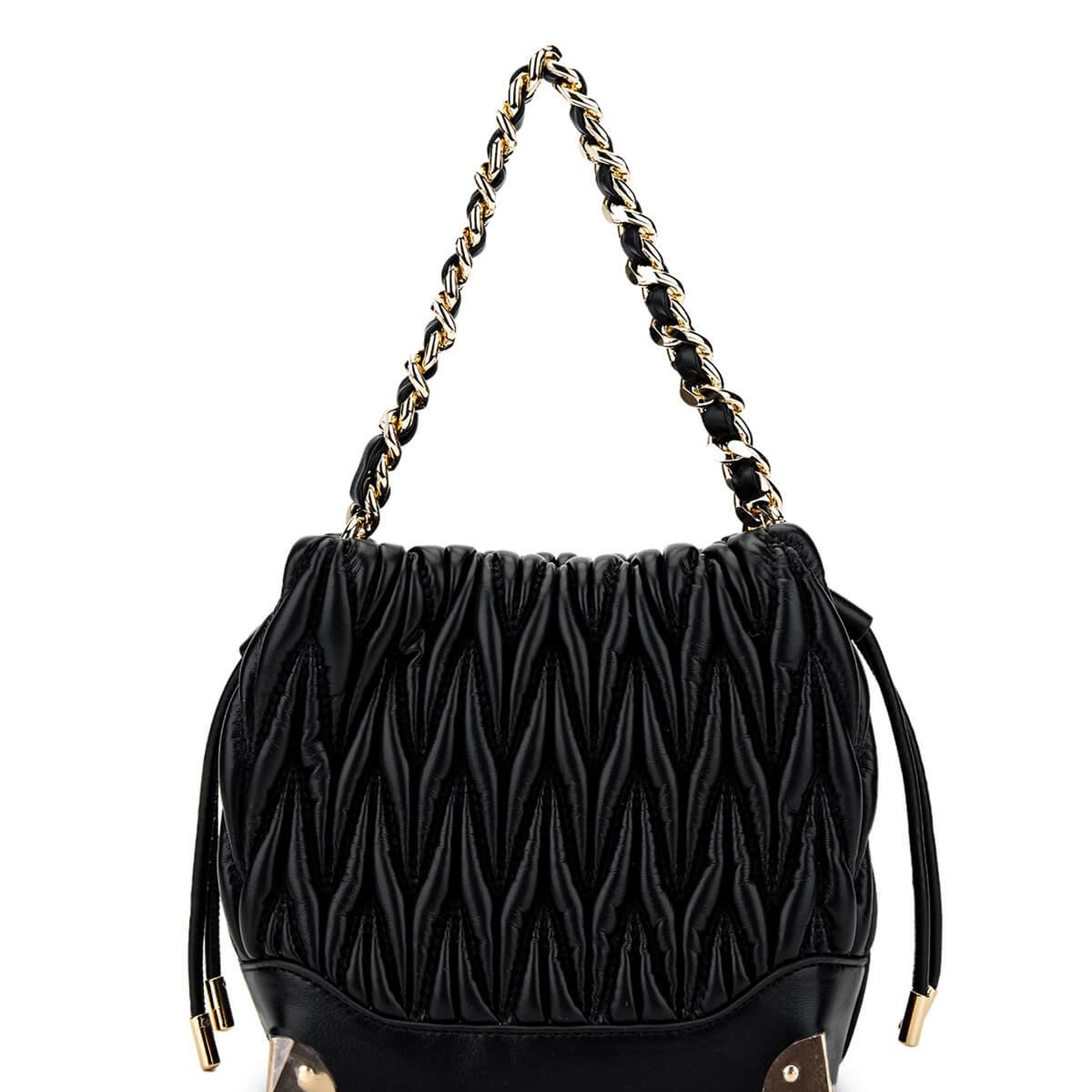 Tamer Tanca Kadın Vegan Siyah Omuz Çanta