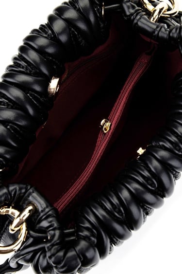  Tamer Tanca Kadın Vegan Siyah Omuz Çanta