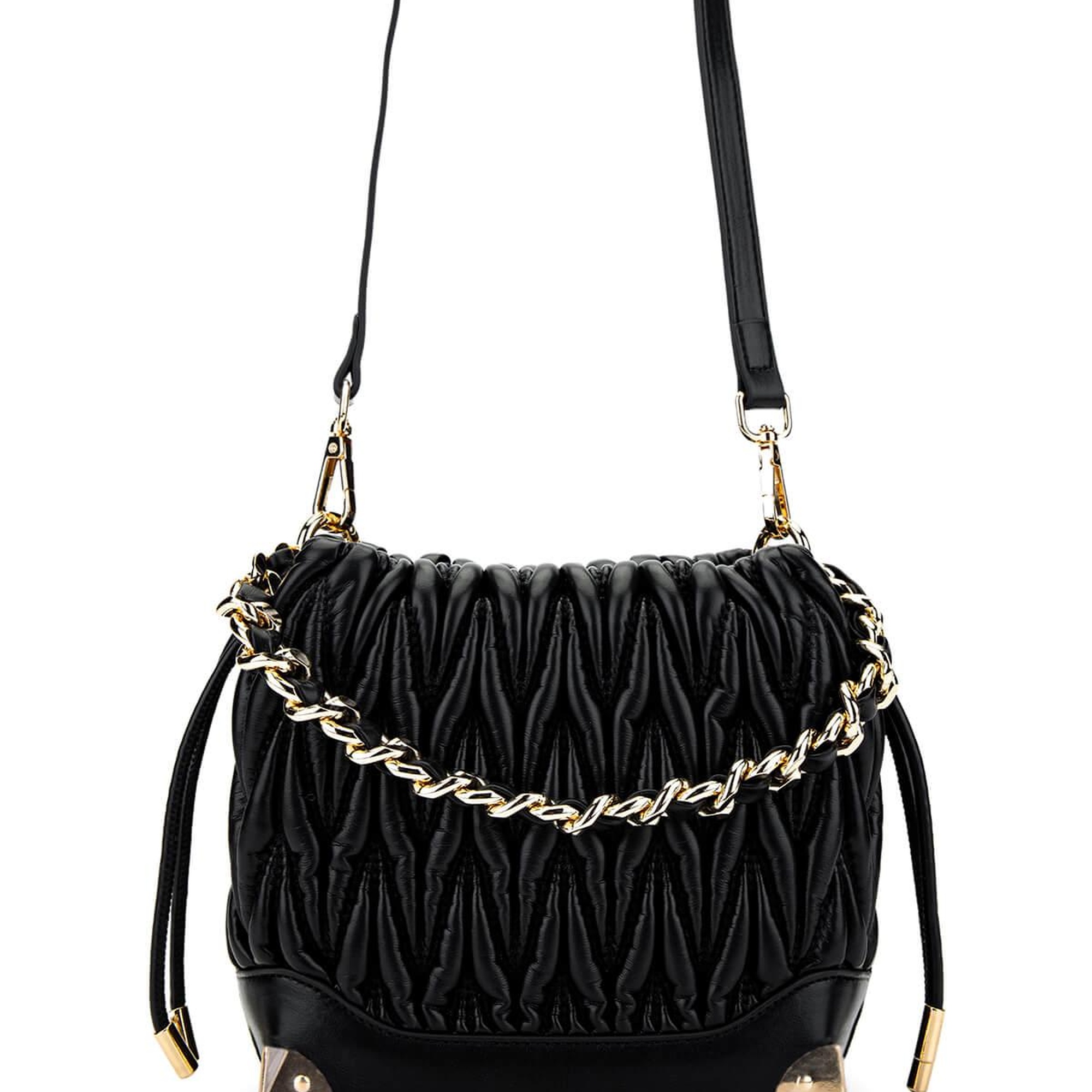 Tamer Tanca Kadın Vegan Siyah Omuz Çanta