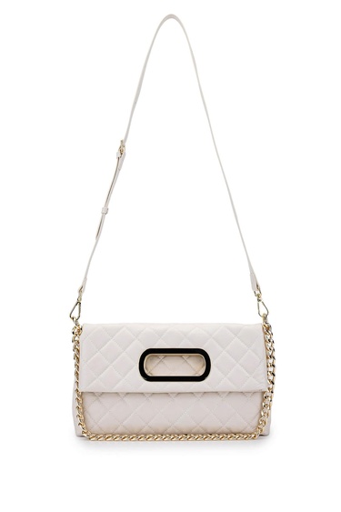  Tamer Tanca Kadın Vegan Bej Omuz Çanta