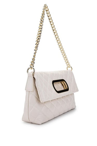  Tamer Tanca Kadın Vegan Bej Omuz Çanta